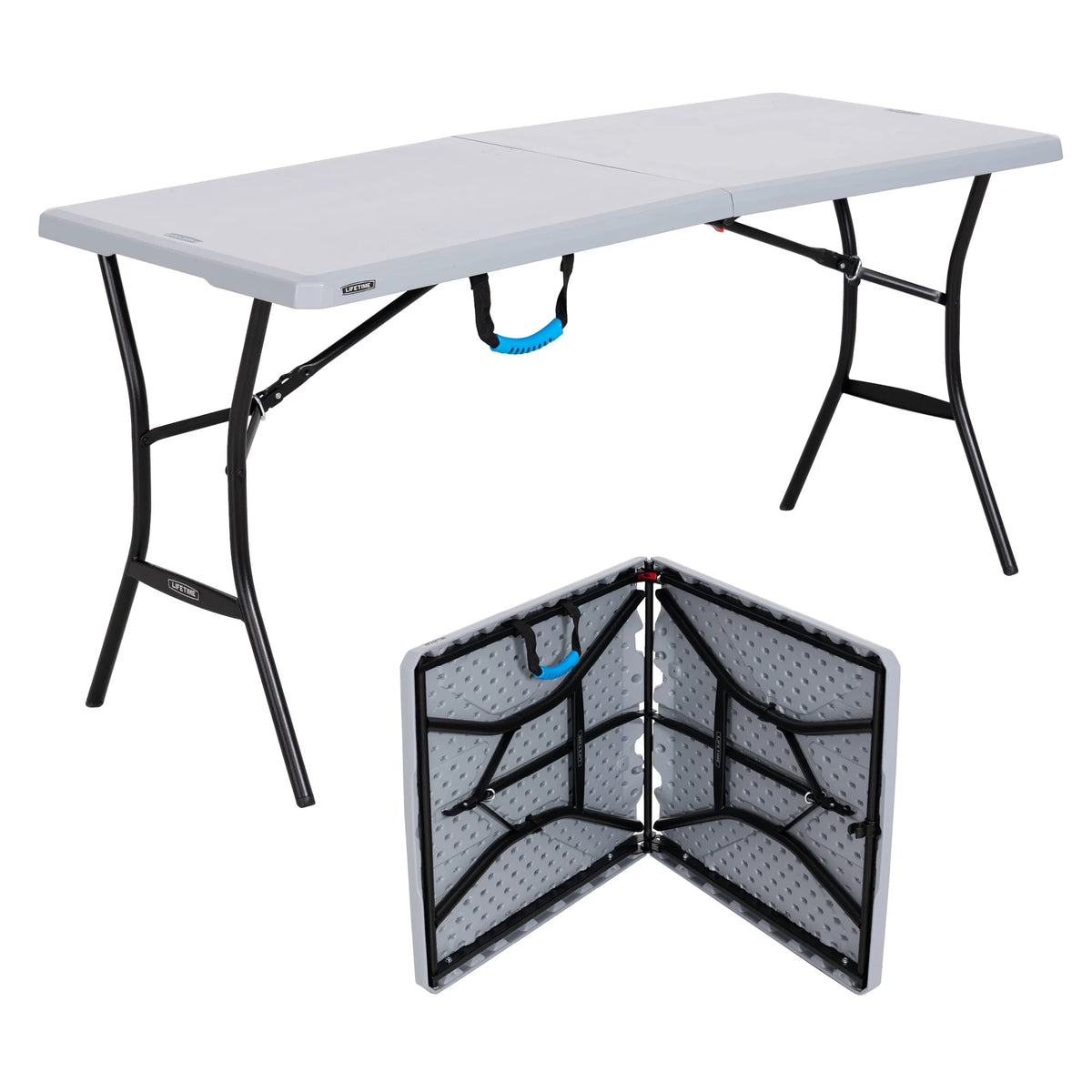5 Foot Rectangle Fold-in-Half Table W3248