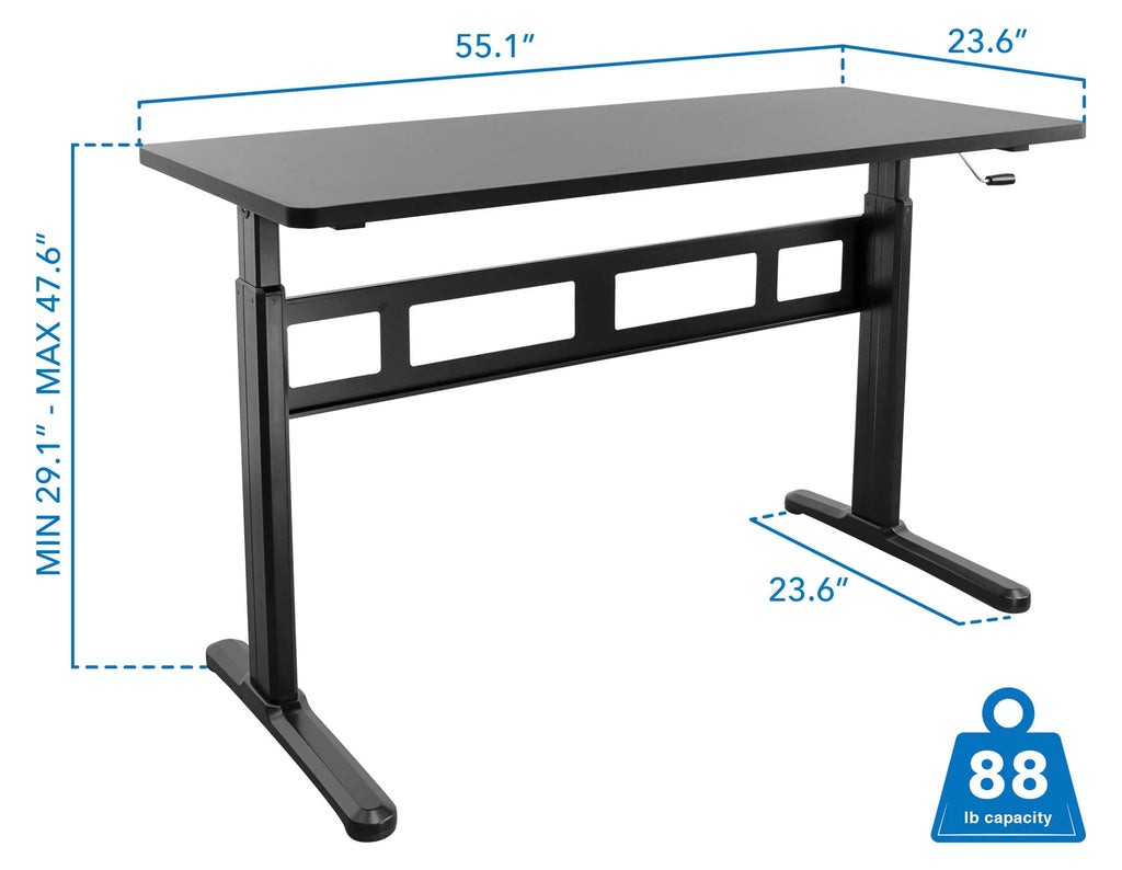 Hand Crank Sit-Stand Desk G25720