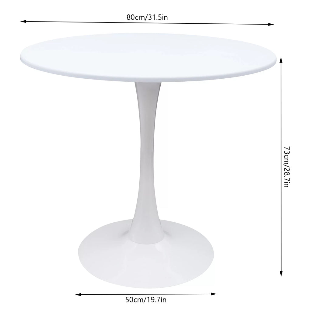 White Round Dining Table G437413
