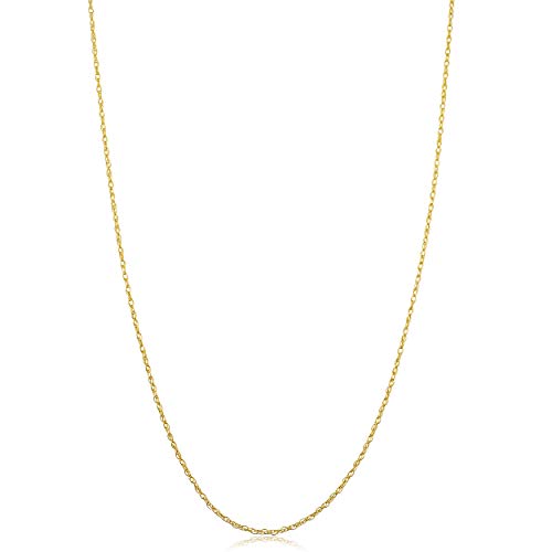 10k Yellow Gold Rope Chain Necklace N92803