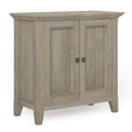 Solid Wood 32 in. Wide Low Storage Cabinet W5250
