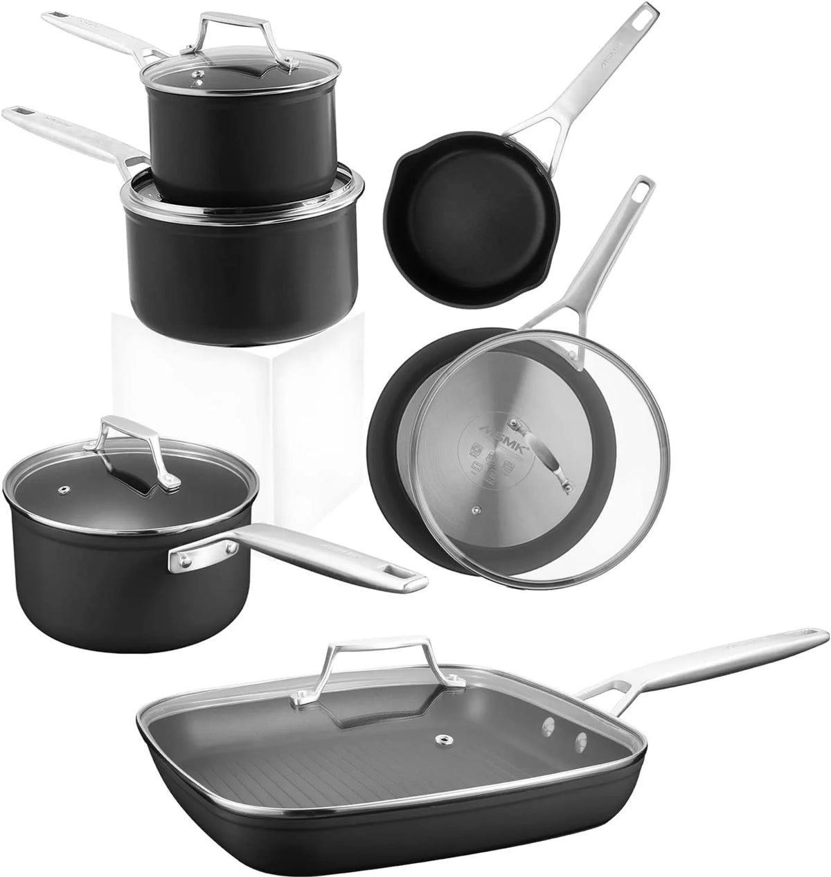 11 Piece Nonstick Induction Cookware Set R710