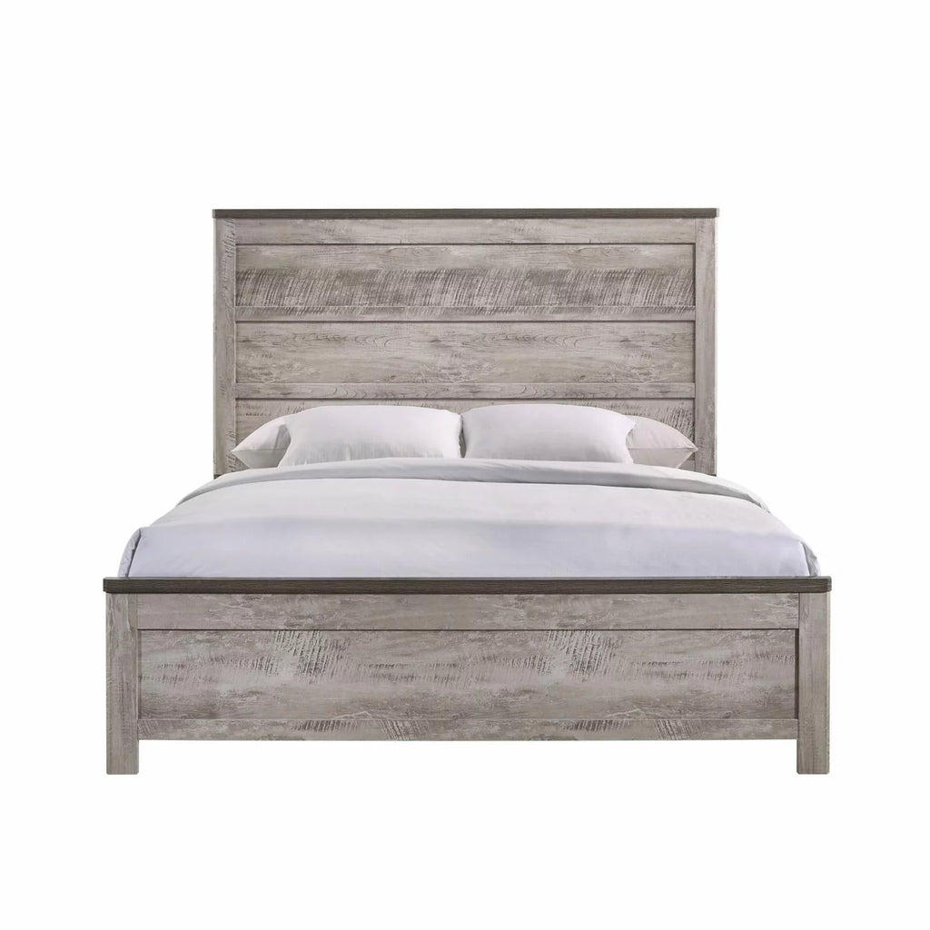 Gray Full Panel Bed S925845