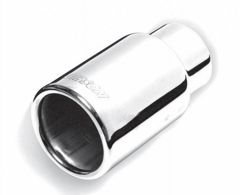 Stainless Rolled Edge Straight Exhaust Tip Z542