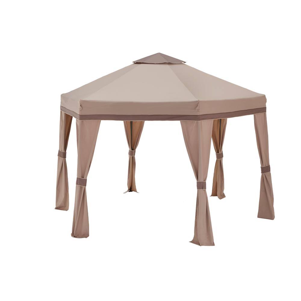 Beige Cream Gazebo Canopy Z13232
