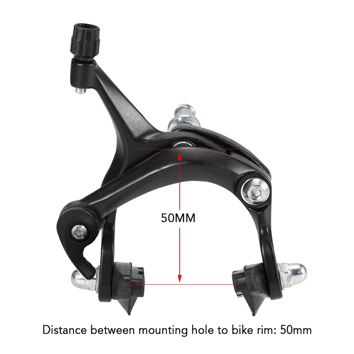 Front Rear Fixie Bike Brake Kit Road Bike Cruiser Brake Set Caliper Side Pull Brake Set S77623
