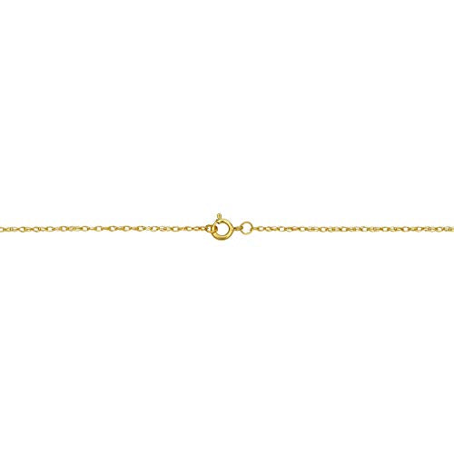 10k Yellow Gold Rope Chain Necklace N92803