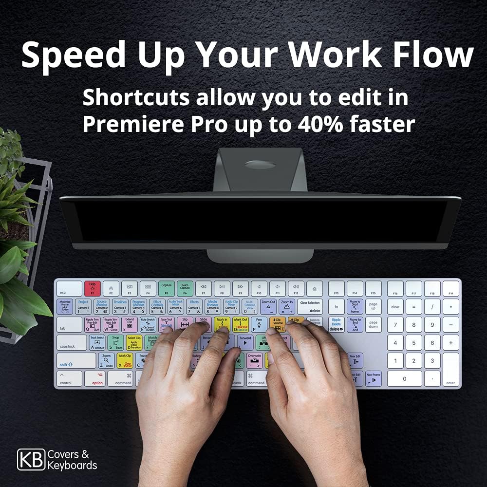 Adobe Premiere Pro CC Backlit Mechanical Keyboard G477457