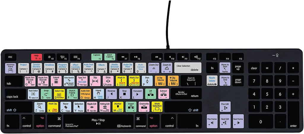 Adobe Premiere Pro CC Backlit Mechanical Keyboard G477457