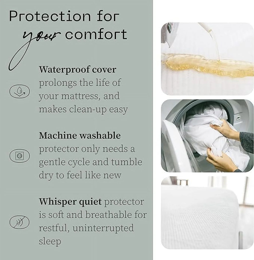 Full Waterproof Mattress Protector Sheet X6900