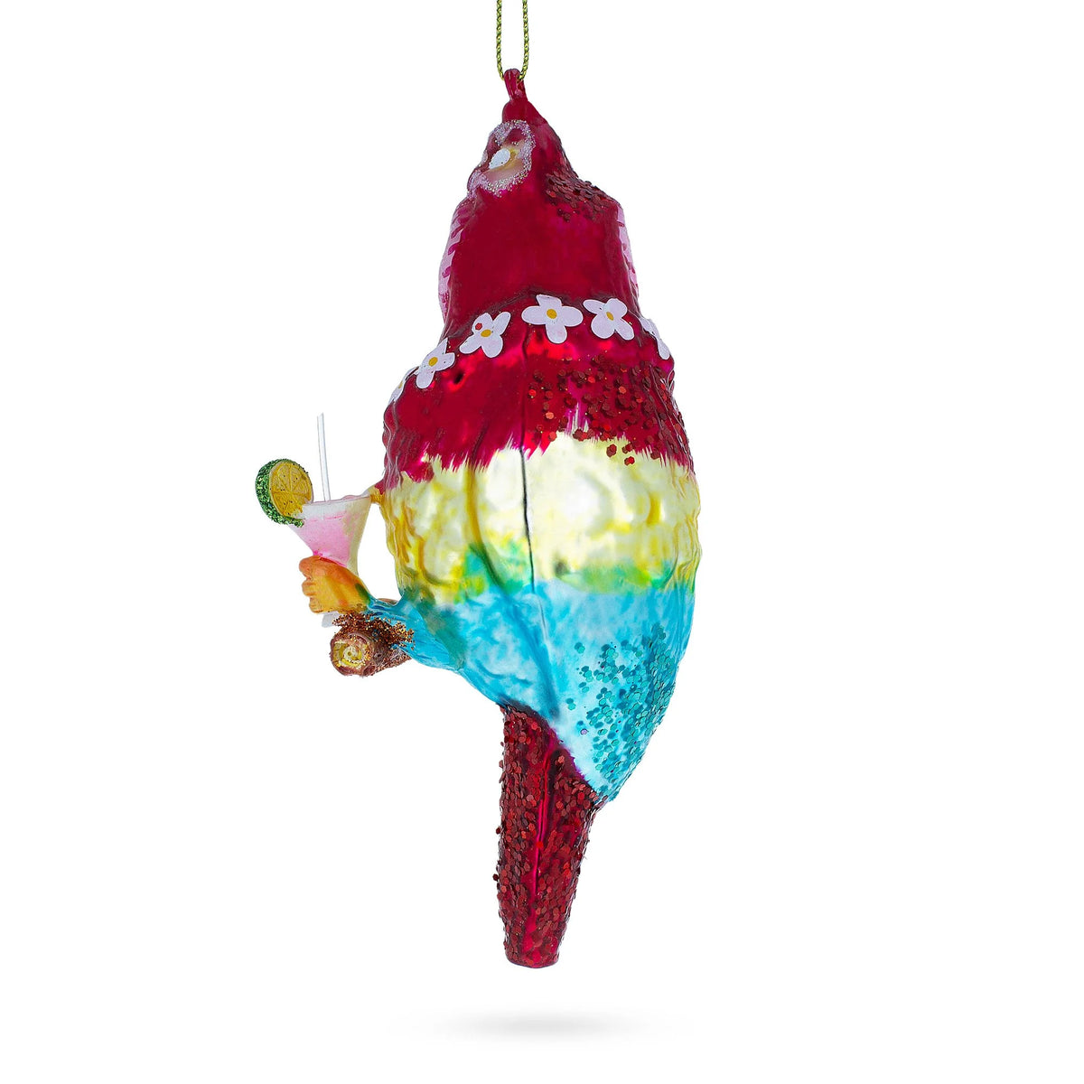 Blown Glass Christmas Ornament O4187