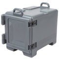 Charcoal Gray Front Loading Insulated Food Pan Carrier Z952