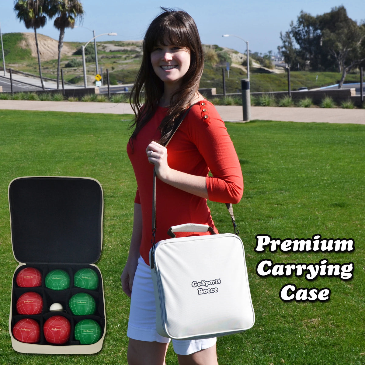Regulation Bocce Set with 8 Balls M86593