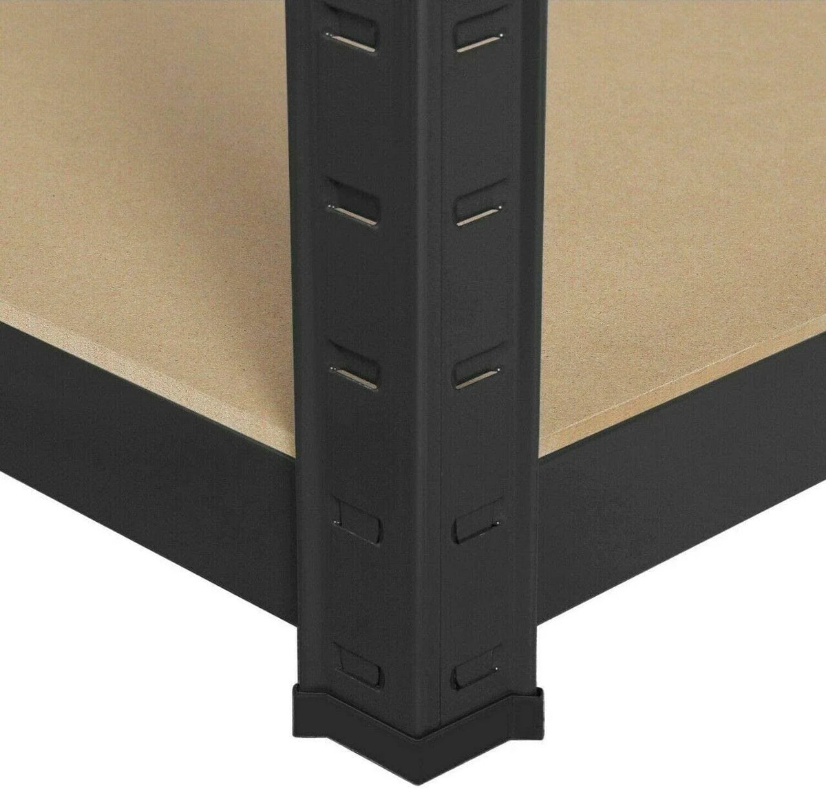 Steel Shelving Units 5 Tier Black Metal J158741