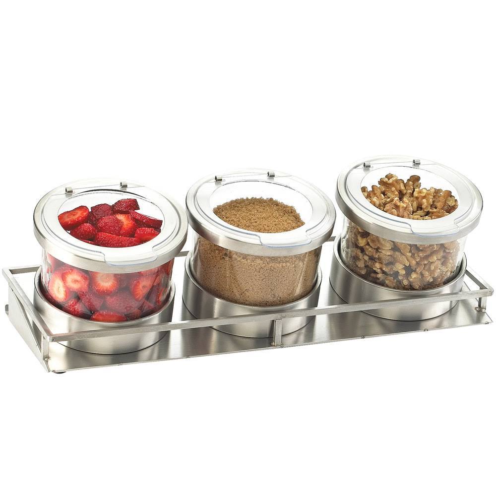3 Jar Holder with Hinge Y633