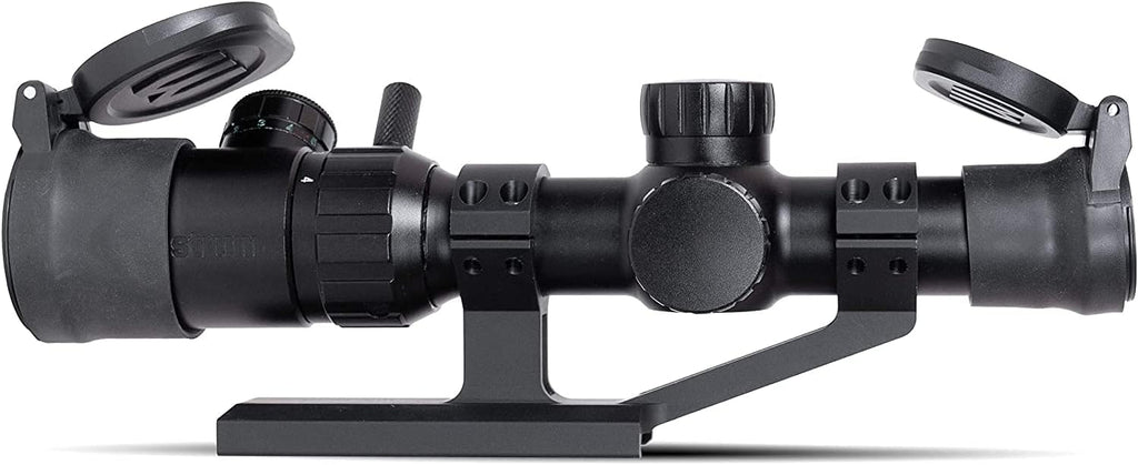 1-4x20 LPVO Scope with Offset Scope Mount and Flip Up Lens Covers I608004