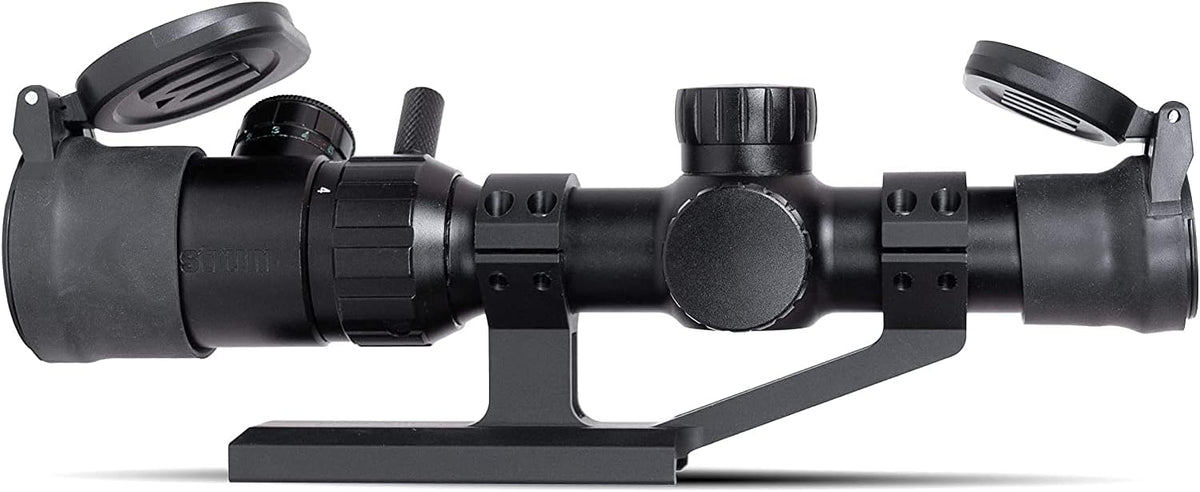 1-4x20 LPVO Scope with Offset Scope Mount and Flip Up Lens Covers I608004