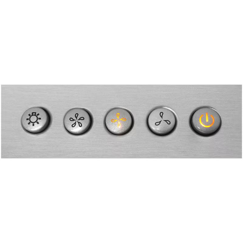 30 in. Stainless Steel Wall Mount Range Hood with LED Lighting Q8071