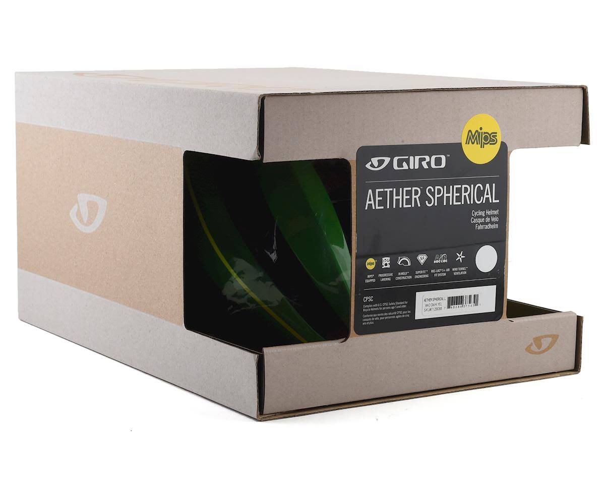Ano Green Highlight Yellow Large Cycling Helmet P53948