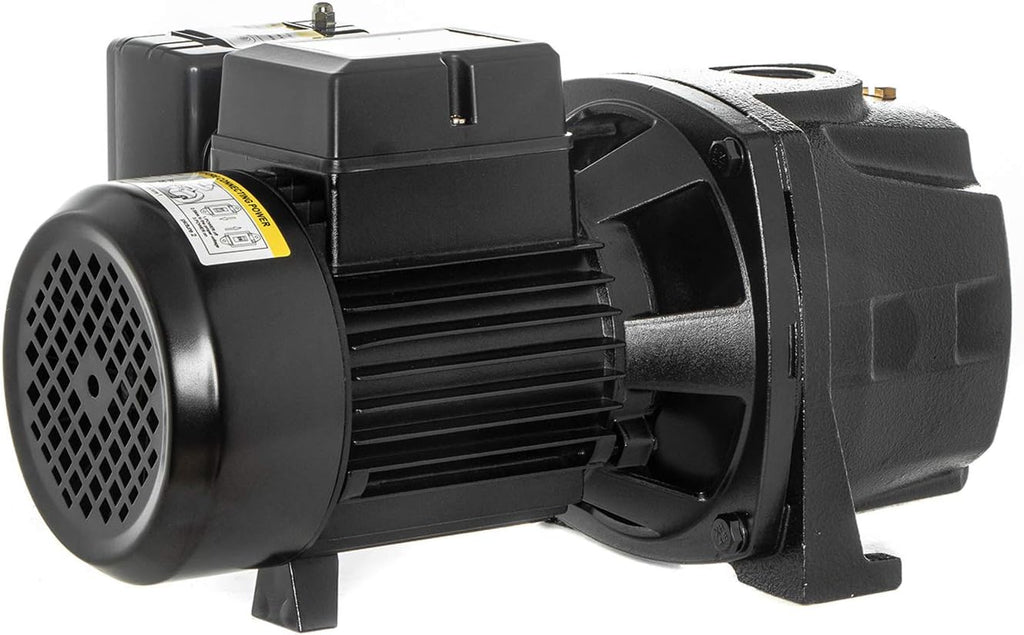 1 HP Cast Iron Convertible Jet Well Pump with Ejector Kit D4446