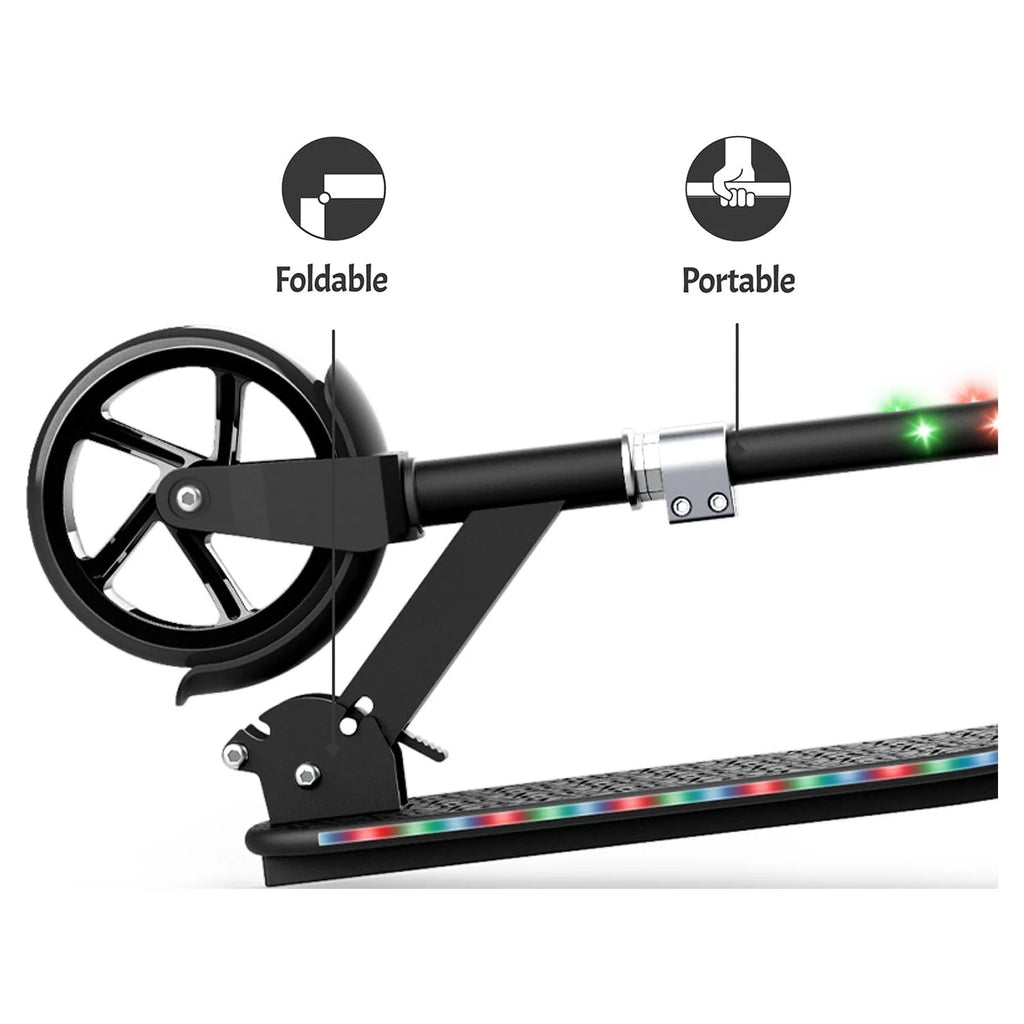 Black 2-Wheel Kick Scooter W959