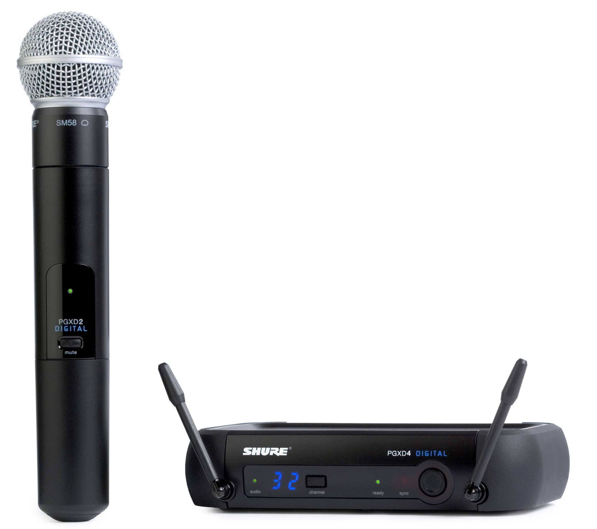Black Wireless Microphone System B964