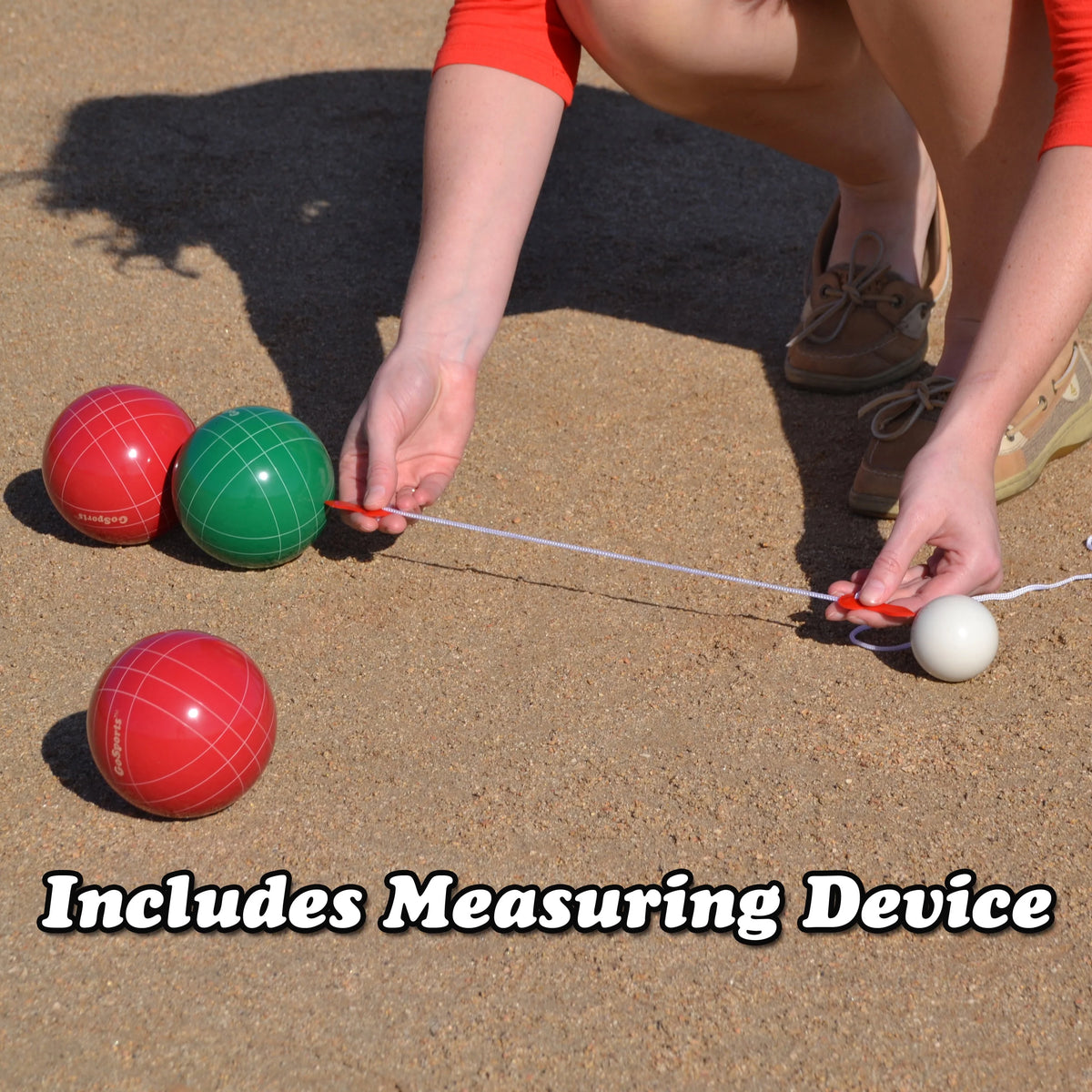 Regulation Bocce Set with 8 Balls M86593
