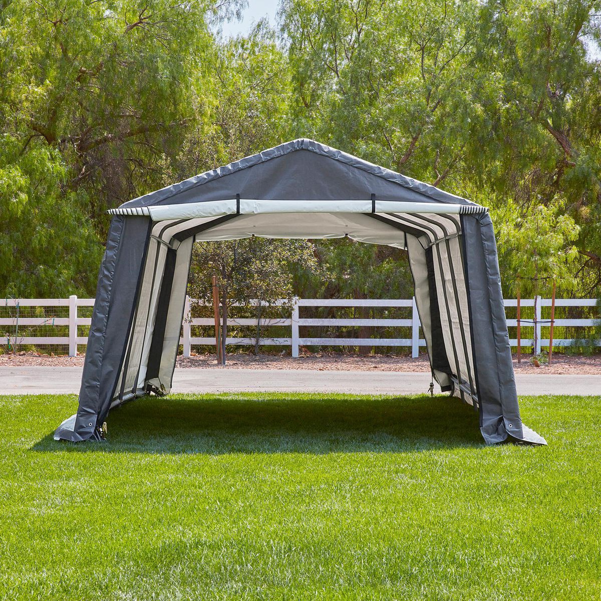 12 ft. x 20 ft. Portable Garage Z246036