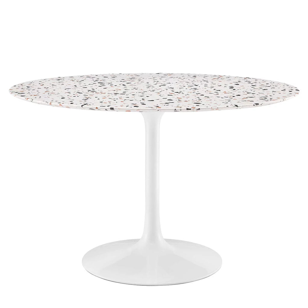 Round Terrazzo Dining Table E7312